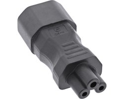 C5 - C14 voeding adapter / zwart
