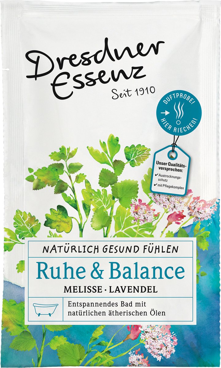 Dresdner Essenz Badzout Natürlich Gesund Fühlen Ruhe & Balance, 60 g