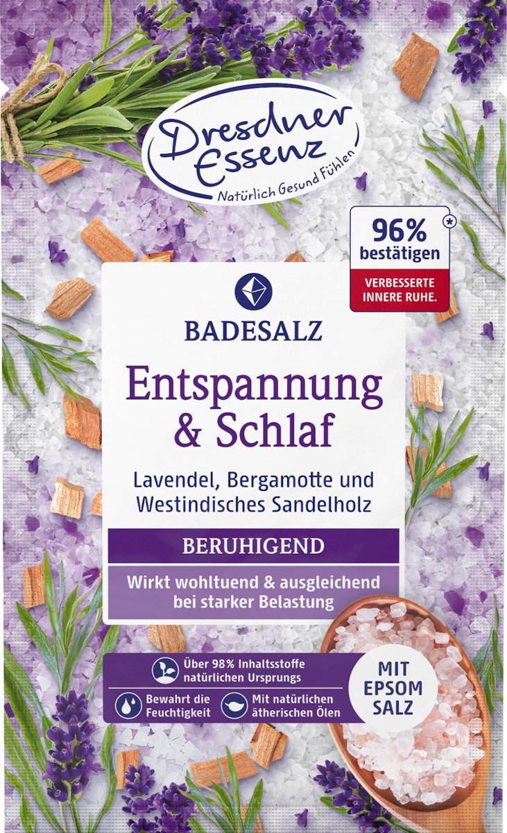 Dresdner Essenz Badzout Entspannung & Schlaf, 60 g