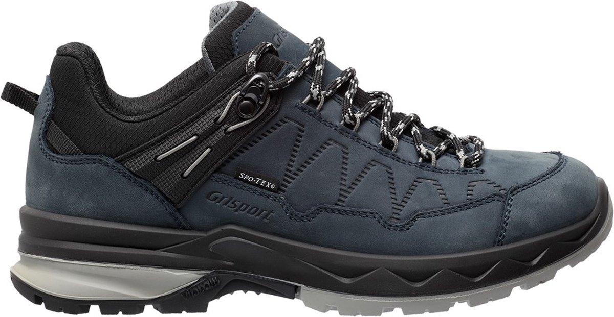 Grisport TAMPA LOW D 06 40 Dames leren lage wandelschoenen Blauw