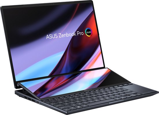 ASUS ZenBook Pro 14 Duo OLED UX8402ZA-M3031W - Laptop - 14 inch - 120Hz -  azerty | bol.com