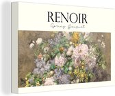 Oude Meesters sur toile - 120x80 - Décoration murale - Peinture - Renoir - Fleurs