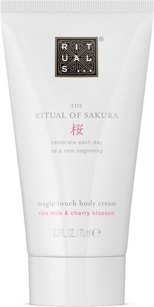The Ritual Of Sakura Magic Touch Body Cream 100 Tube - 3 Pack - Rice milk en Cherry Blossom
