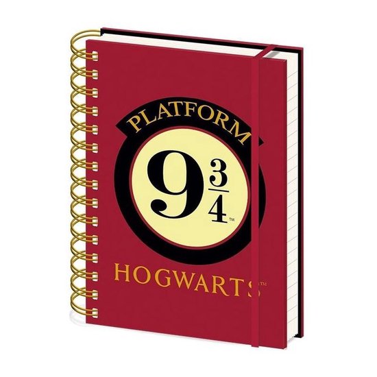 Harry Potter - Plate-forme 9 3/4 - Carnet de notes Premium A5