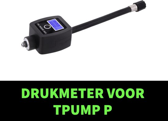 Vonroc Draadloze mini compressor 12V - Ingebouwde 2