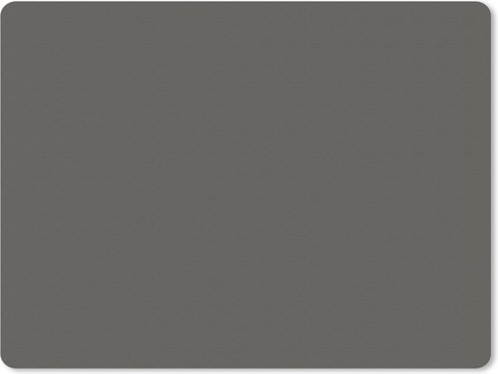 Tapis de bureau 40 x 30 cm - Tapis de souris Grijs - Couleurs - Uni - Tapis de bureau XL - Protection de bureau - Tapis de souris Ordinateur