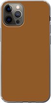 Coque pour iPhone 13 Pro - Marron - Earth Tone - Intérieur - Coque de téléphone en Siliconen