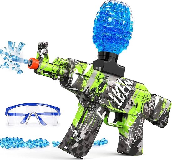 Gel blaster, orbeez gun 2 in 1, 15.000 orbeez