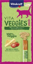 Vitakraft Vita Veggies Liquid Kaas & Tomaat 6x15 gr