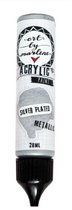 Acrylic paint 42 silver plated metallic - ABM essentials 28 ml nr. 42