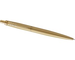 Parker Jotter XL balpen - medium punt - blauwe inkt - monochroom matgoud - incl. geschenkdoos