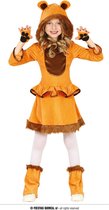 Costume de Lion & Tigre & Léopard & Panthère | Chère Lionne Leila | Fille | 7-9 ans | Costume de carnaval | Déguisements