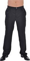 Magic By Freddy's - Goochelaar Kostuum - Universele Zwarte Pantalon Theater Goochelaar Man - zwart - Large - Carnavalskleding - Verkleedkleding