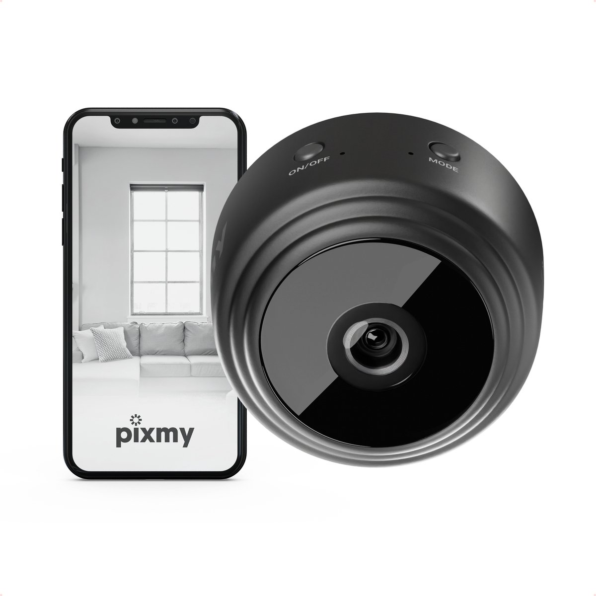 PIXMY - Smart Spy Camera 300mAh - Verborgen Camera - Mini Camera - Spy Cam  - WiFi 1080... | bol.com