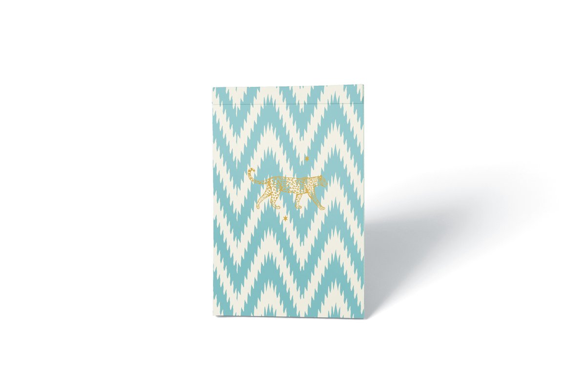 Creative Lab Amsterdam stationery - notitieboekjes 2 stuks - Spread Your Wings & Ikat Blue design - A6 formaat