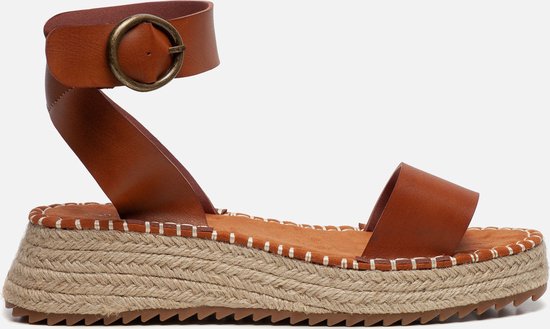Ann Rocks Sandalen cognac Synthetisch Dames Maat 40 bol