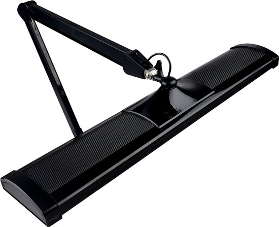 Lampe de bureau professionnelle SBR - lampe lumière du jour - dimmable - pince de table - noir