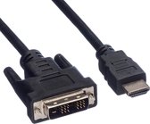CablExpert CC-HDMI-DVI-0.5M - Câble adaptateur, HDMI-DVI (Single Link)