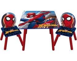Spiderman Kindertafel met 2 stoelen