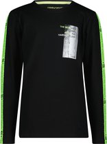 4PRESIDENT T-shirt jongens - Black - Maat 110