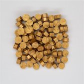 100 Stuks Wax Sealing voor Stempelen | Goud Brons | Stempel Accessoires | 35 Gram