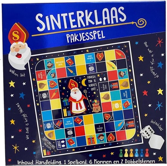 Afbeelding van het spel Sinterklaas Pakjesspel - Kinderspel - Partyspel