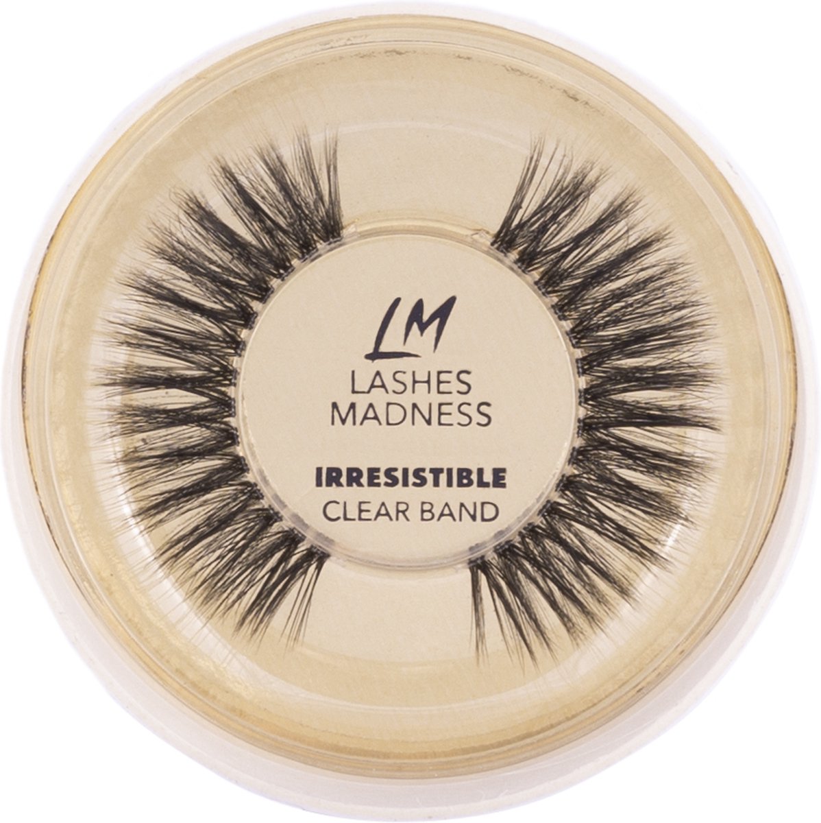Lashes Madness - IRRESISTIBLE - Clear Band - Vegan Mink Lashes - Wimpers - Valse Wimpers - Eyelashes - Luxe Wimpers