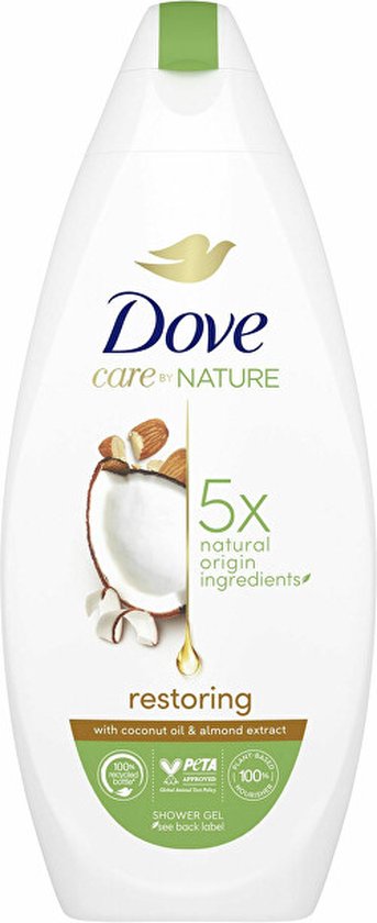 Dove Douchegel - Care by Nature - Restoring - 225 ml