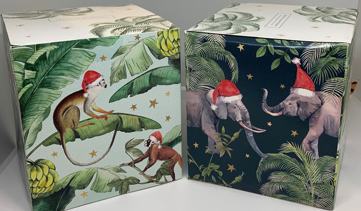 32 Hallmark Kerstkaarten Kerst en Nieuwjaar Luxe Kaarten met Envelop bol
