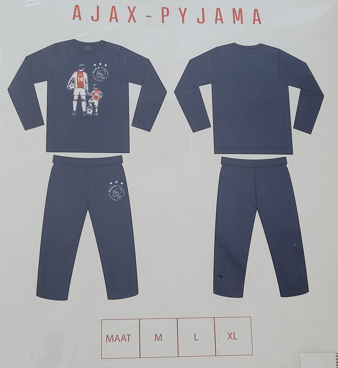 Ajax Pyjama maat M | bol.com