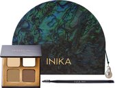INIKA Natural Brow Set Brunette - Ultramarine - Vegan - Luxe Cadeau