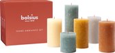 Bolsius - Bougies Set - Ambiances Nordiques