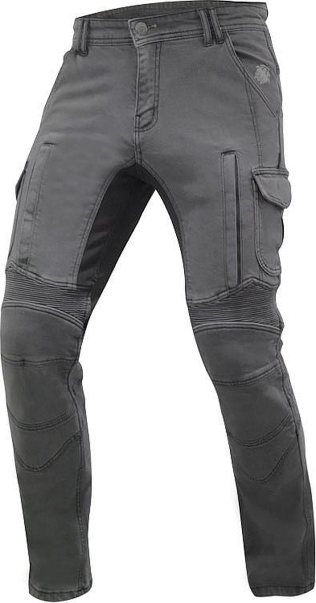 Trilobite 1664 Acid Scrambler Men Grey Jeans 40