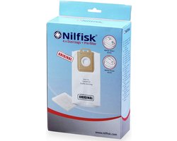 Nilfisk Select Serie - Synthestische Stofzakken - 4 st