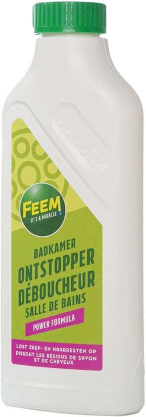 FEEM Badkamergel Ontstopper Power Formula 500ml
