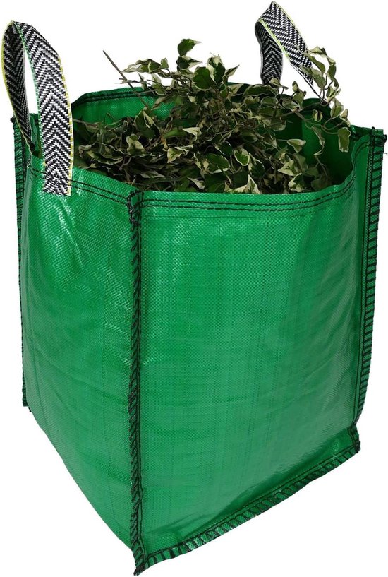 Sackmaker Garten-Abfallbeutel 340 Liter - Big Bag Bis 500 Kg, 70x70x70 Cm