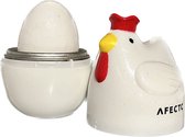 AFECTO® Micro-ondes Egg Cooker - Egg Cooker - Egg Cooker Micro-ondes - pour jusqu'à 4 œufs