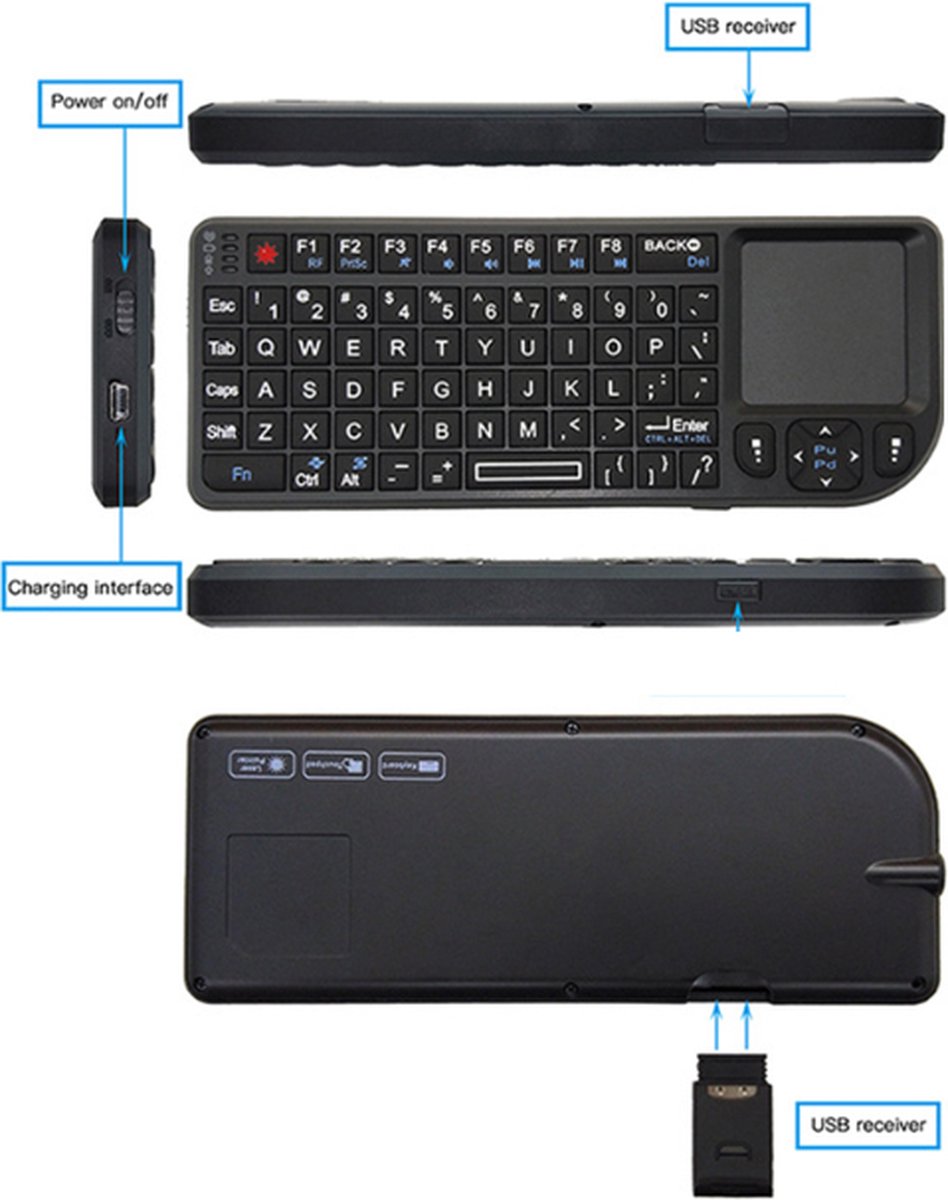 Mini clavier extra-plat - A4TECH - Le Coin de l'e-Chineur
