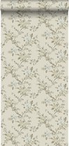 Origin Wallcoverings behangpapier bloemetjes beige - 326130 - 53 cm x 10,05 m