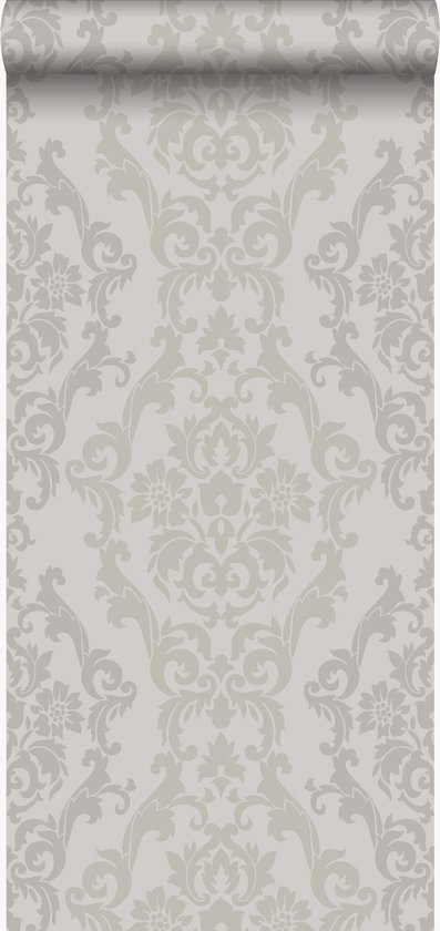 Origin Wallcoverings behang ornamenten taupe - 346211 - 53 cm x 10,05 m