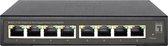 LevelOne GES-2108 commutateur réseau Géré L2 Gigabit Ethernet (10/100/1000) Noir