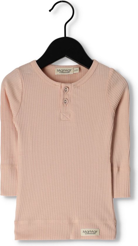 Marmar Copenhagen Tee Ls Modal Tops & T-shirts Meisjes - Shirt - Roze - Maat 74