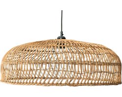 Rotan / Rieten Hanglamp - Handgemaakt - Naturel - ⌀61 cm