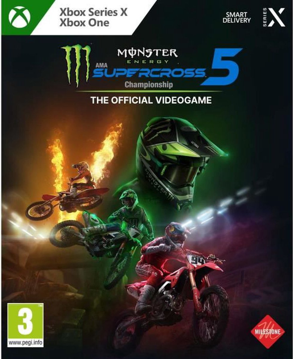 Monster Energy Supercross - De officiële videogame 5 Xbox One / Xbox Series X Game