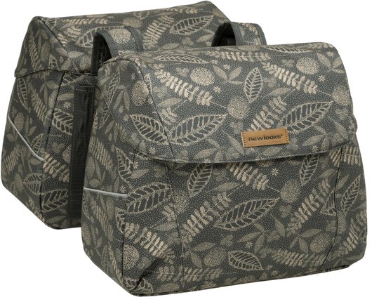 New Looxs Forest Joli Dubbele Fietstas - 37 liter - Antraciet van New Looxs — afbeelding 5
