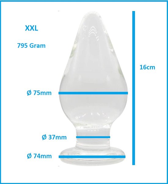 orale befriedigung des mannes Glas Rosebud 3-Piece Glass Anal Plug Set main image 0