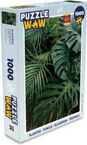 Puzzel Planten - Jungle - Bladeren - Tropisch - Legpuzzel - Puzzel 1000 stukjes volwassenen