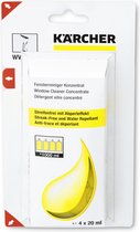 Karcher Concentrate Window Cleaner 4 x 20 ml Nettoyant pour vitres Nettoyant pour vitres Aspirateur