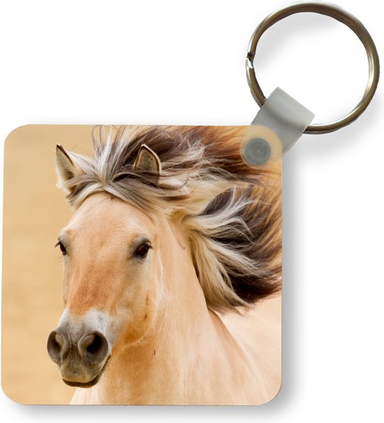 Sleutelhanger - Uitdeelcadeautjes - Paarden - Dieren - Manen - Portret - Plastic
