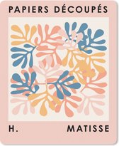 Muismat - Mousepad - Matisse - Planten - Pastel - Natuur - 19x23 cm - Muismatten